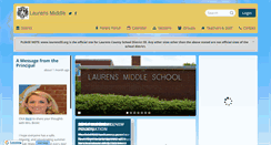 Desktop Screenshot of laurensmiddle.org